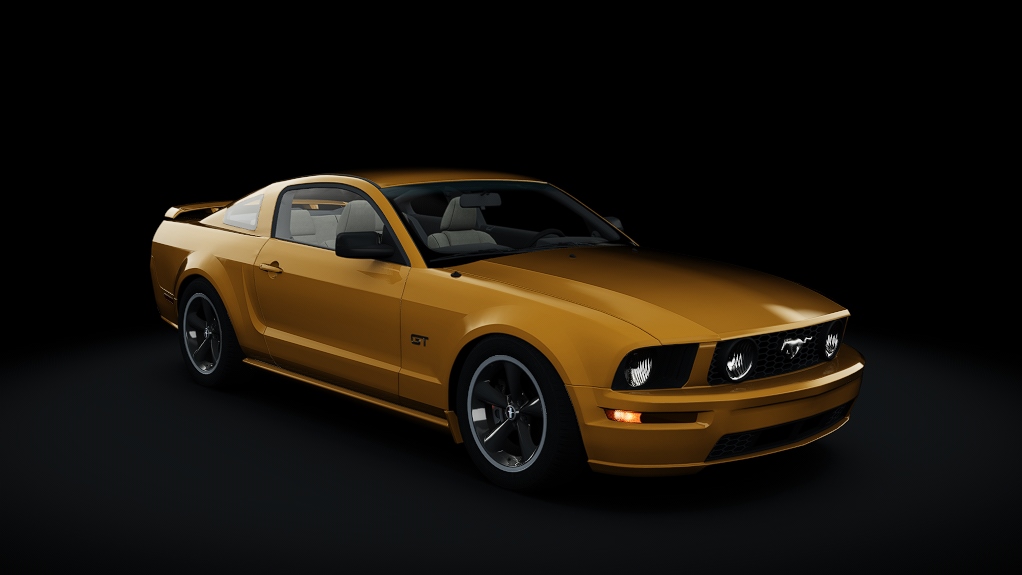 Ford Mustang GT [S197], skin Grabber_Orange