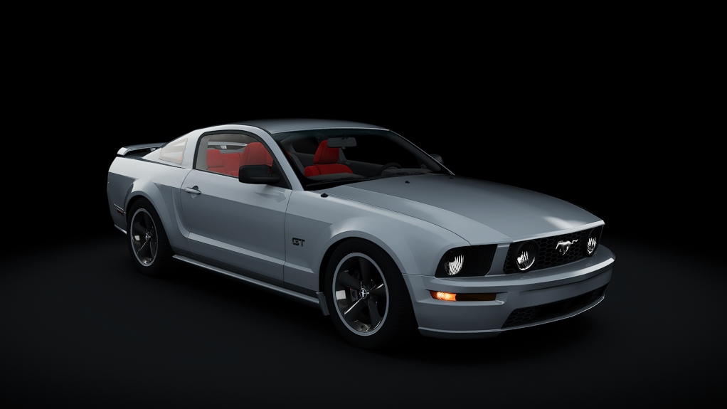 Ford Mustang GT [S197], skin Satin_Silver