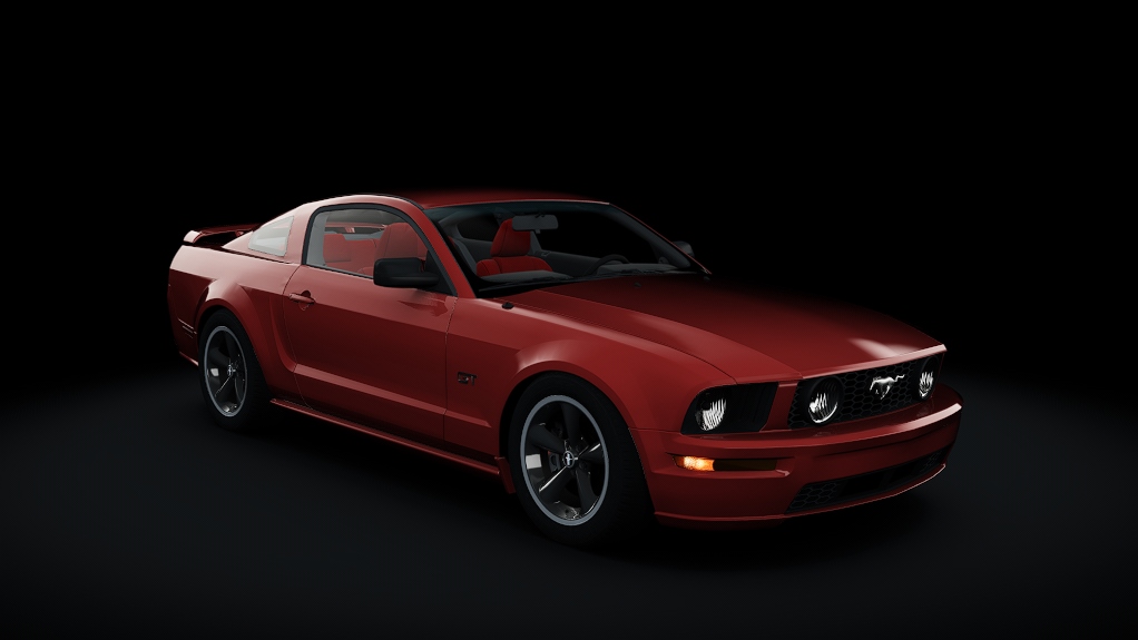 Ford Mustang GT [S197], skin Torch_Red