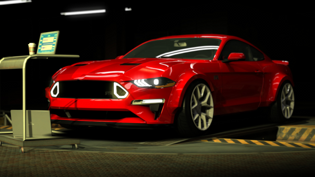 Ford Mustang RTR Spec 5D, skin Dynamic Sunstone Red