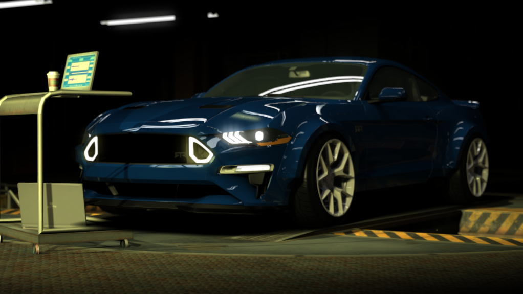 Ford Mustang RTR Spec 5D, skin Light Blue