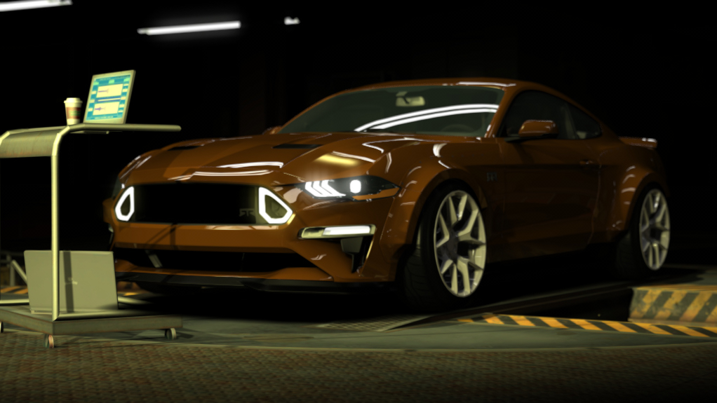 Ford Mustang RTR Spec 5D, skin brown