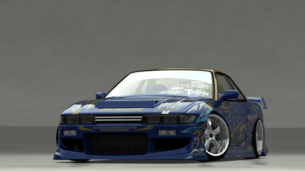 GRS MSK S13 Silvia Works9, skin lr_blue