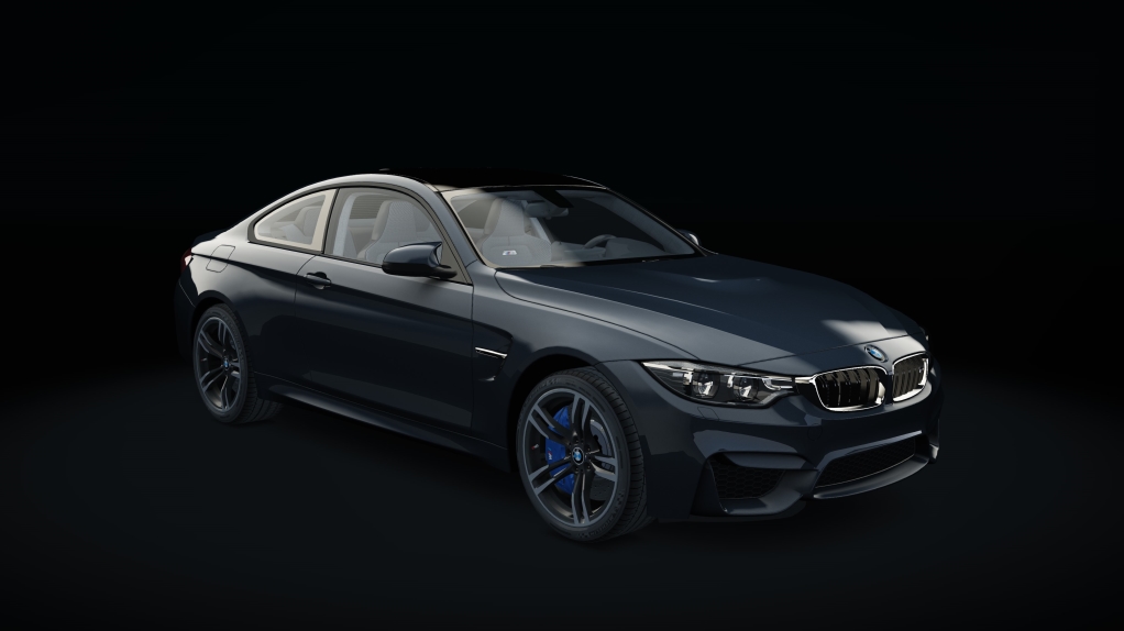 BMW M4, skin mineral_grau_metallic