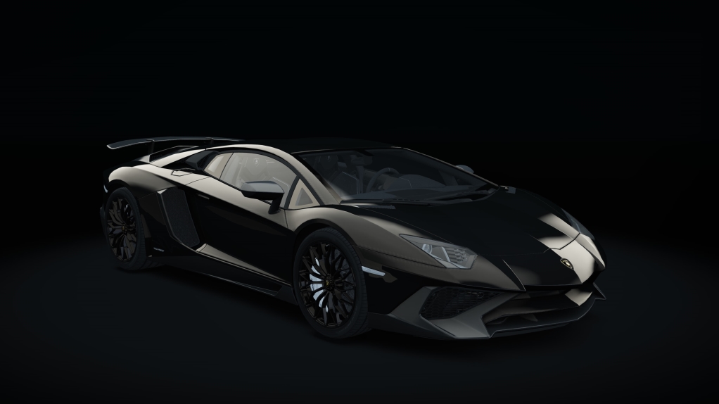Lamborghini Aventador SV, skin 05_nero_pegaso_metal