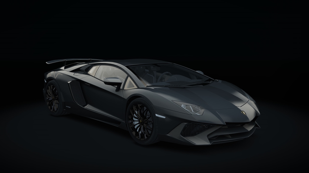 Lamborghini Aventador SV, skin 19_grigio_titans_matt