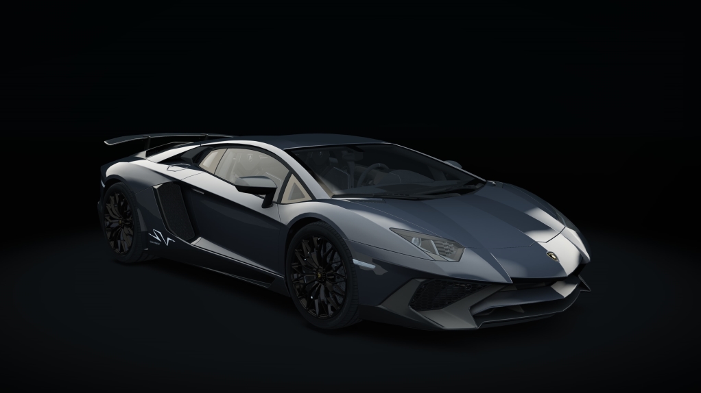Lamborghini Aventador SV, skin 20_grigio_lynx_metal
