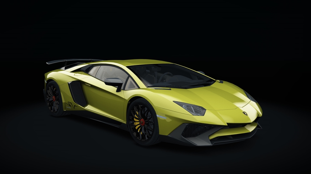 Lamborghini Aventador SV, skin 22_giallo_tenerife_pearl