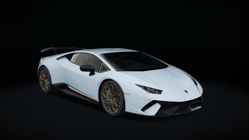 Lamborghini Huracan Performante, skin bianco_canopus