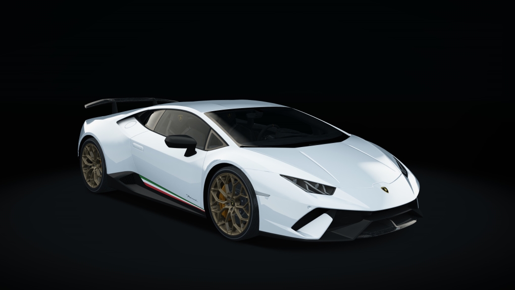 Lamborghini Huracan Performante, skin bianco_monocerus