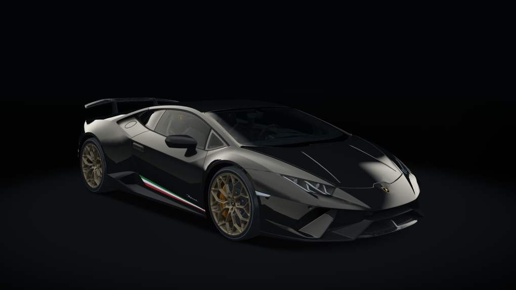 Lamborghini Huracan Performante, skin nero_helene