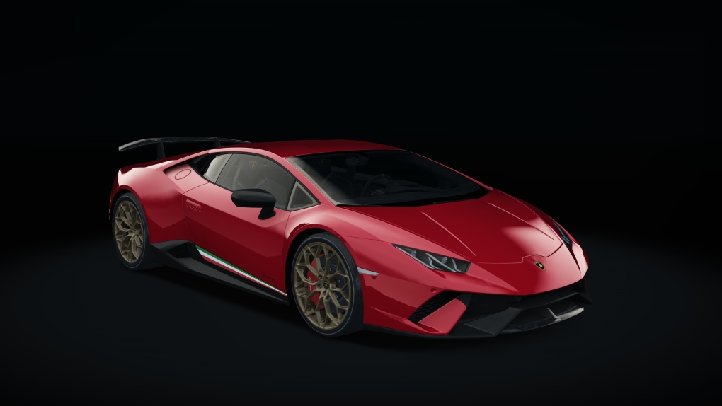 Lamborghini Huracan Performante, skin rosso_efesto