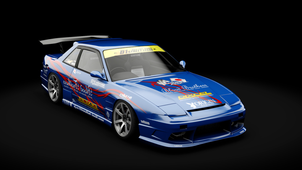 Squirt Onevia (S13) Ride Sports, skin mkxx_livery_white_57dr
