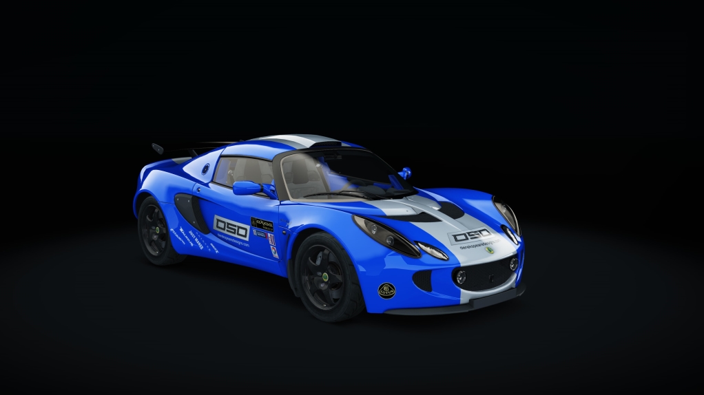 Lotus Exige 240R Stage3, skin blue_dsd