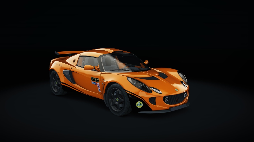Lotus Exige 240R Stage3, skin orange_aris