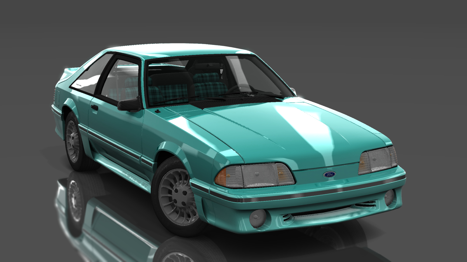 Ford Mustang GT, skin Green_Calypso