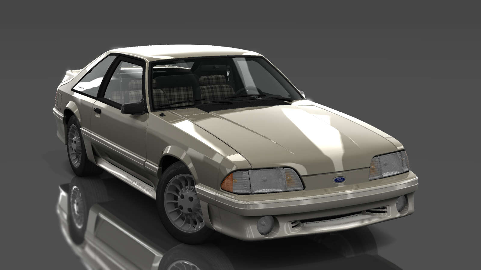 Ford Mustang GT, skin Titanium_Frost