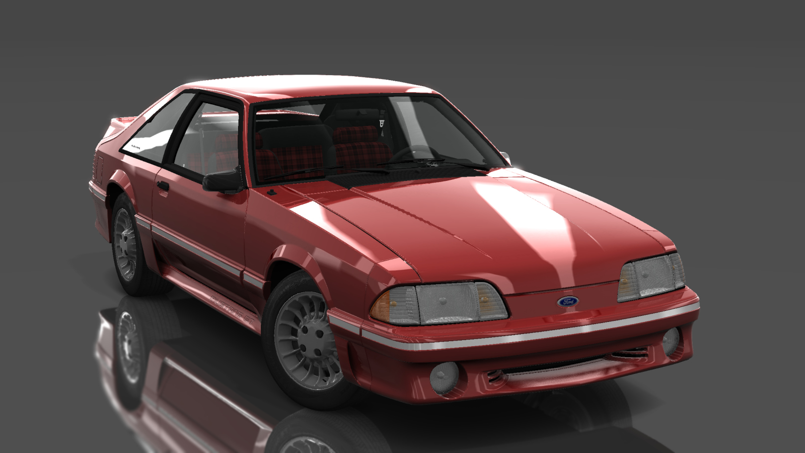 Ford Mustang GT, skin Wild_Strawberry