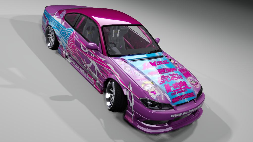 NStyle Nissan 1JZ S15, skin shred