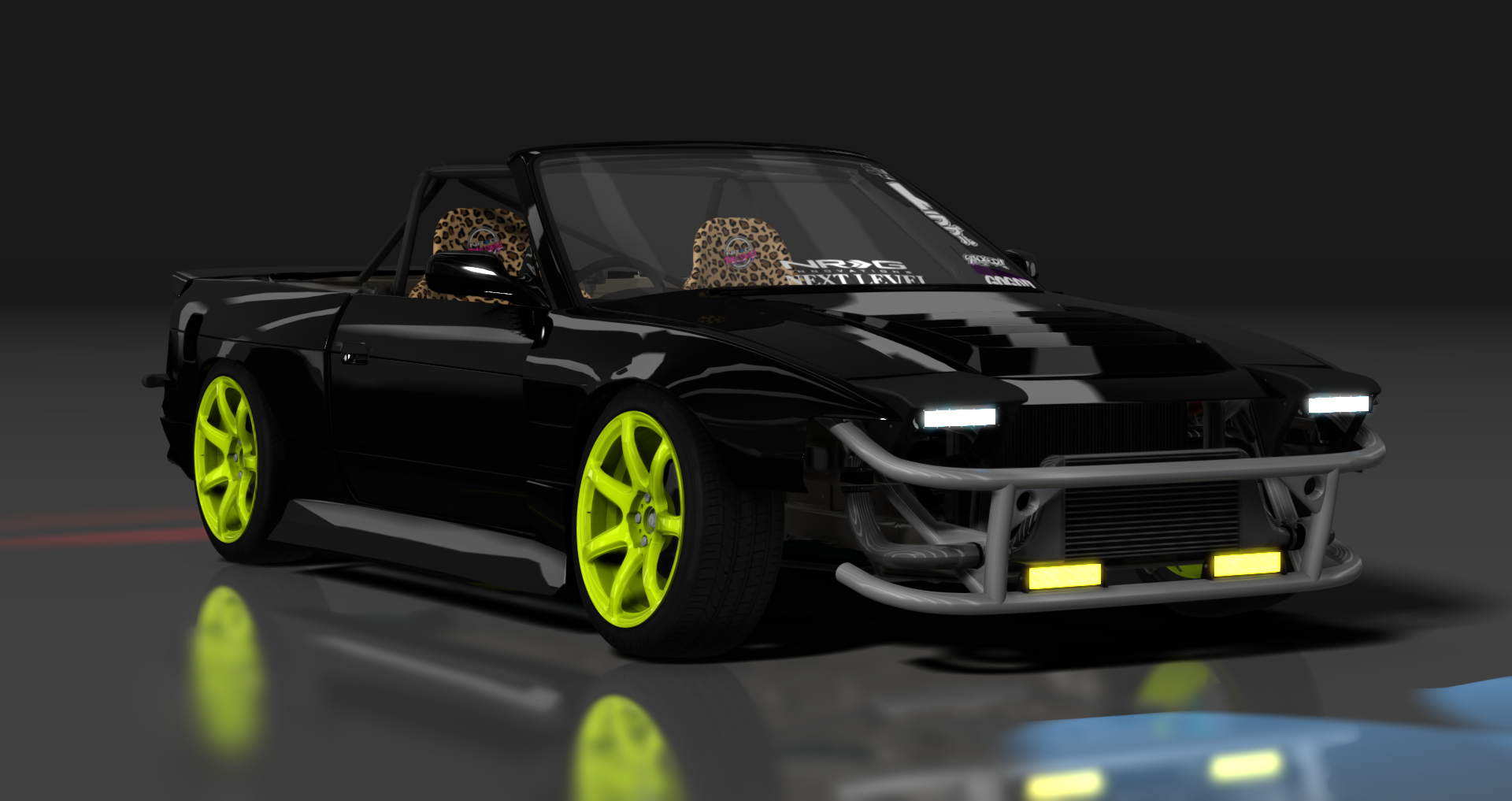 NStyle Nissan PS13 Convertible Missile, skin 4_Black