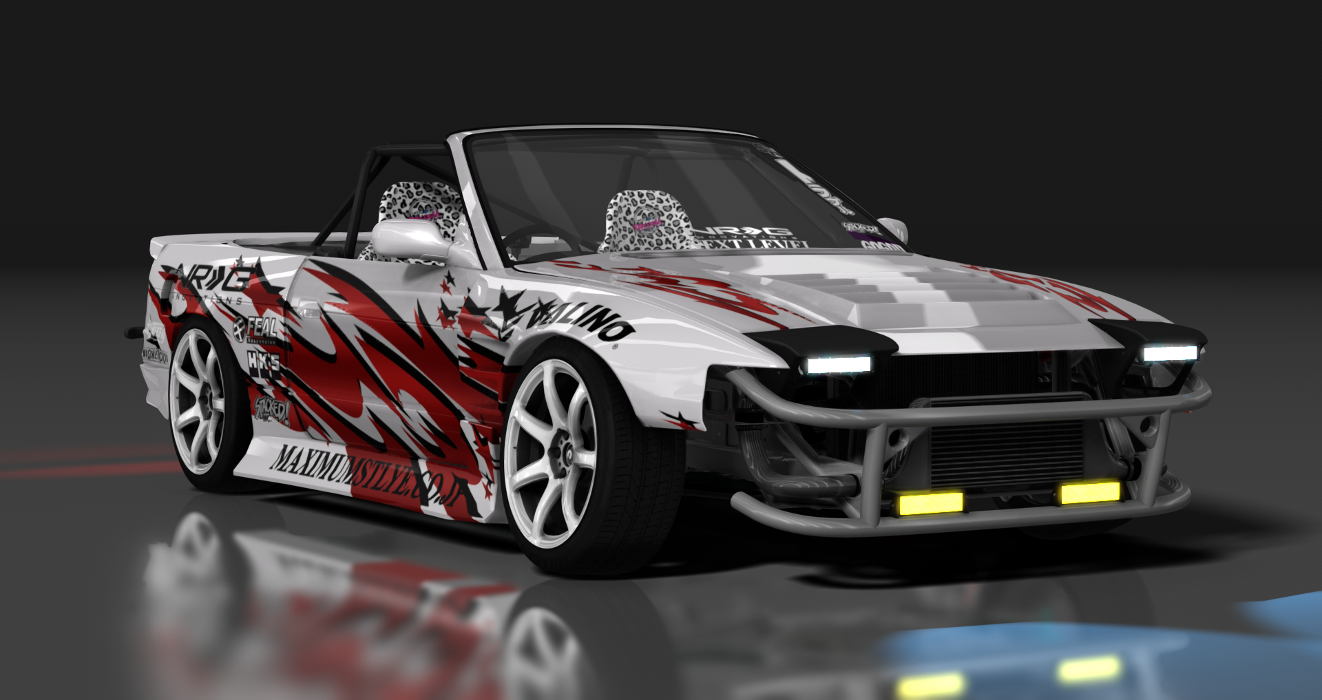 NStyle Nissan PS13 Convertible Missile, skin 7_Rocky