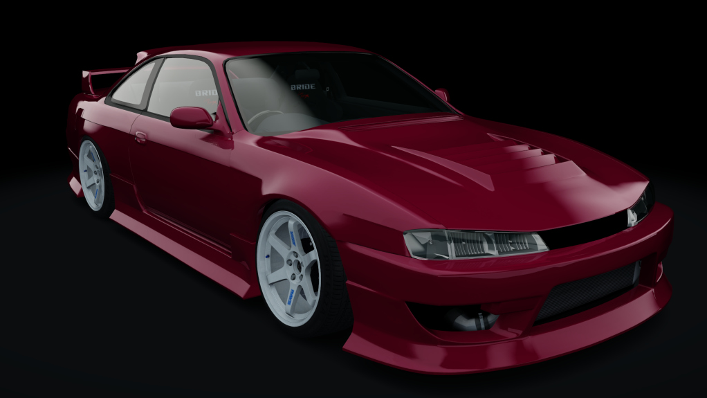NStyle Nissan Silvia S14 Kouki D-Max, skin cardinal_red