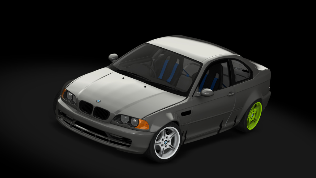 SUPERDRIFT - BMW E46 330ci - RHD, skin Grey