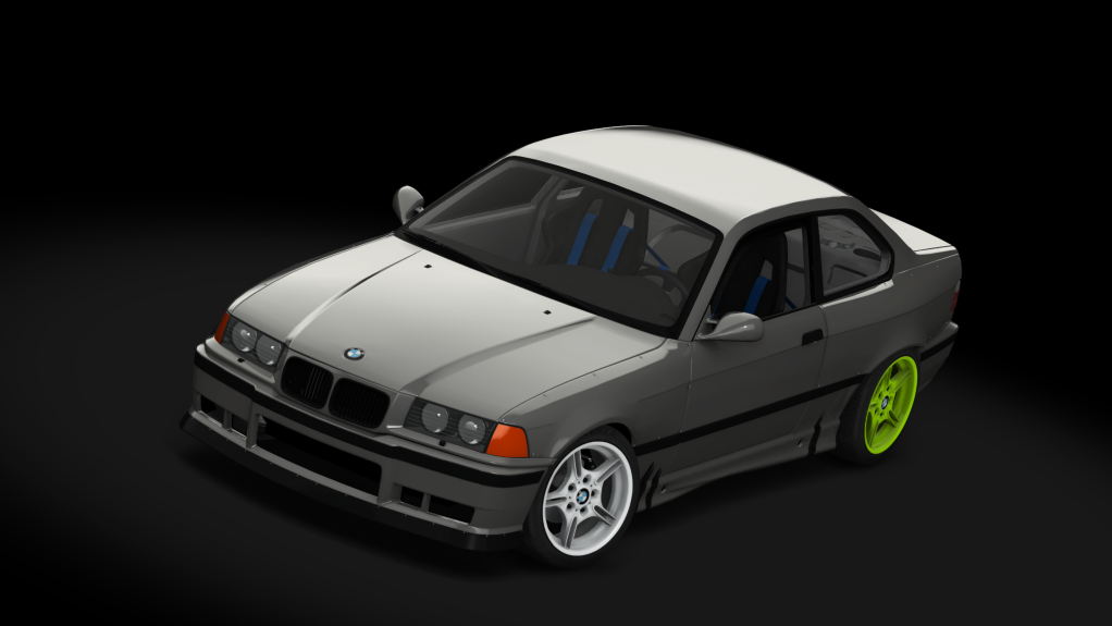 SUPERDRIFT - BMW E36 328i Coupe - LHD, skin Grey