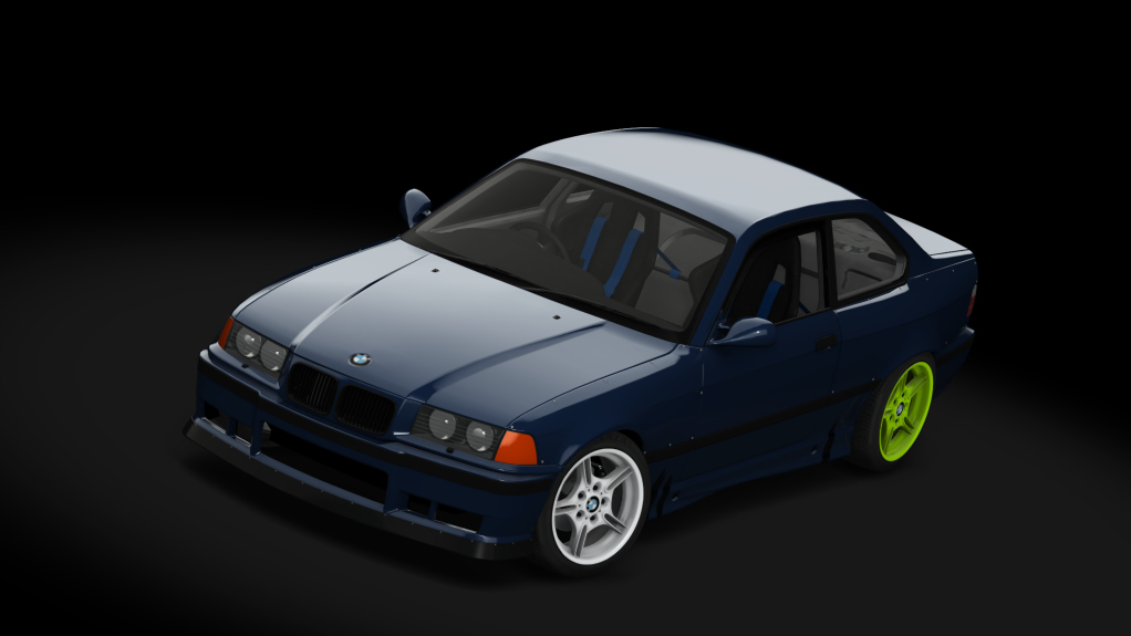 SUPERDRIFT - BMW E36 328i Coupe - RHD, skin Blue