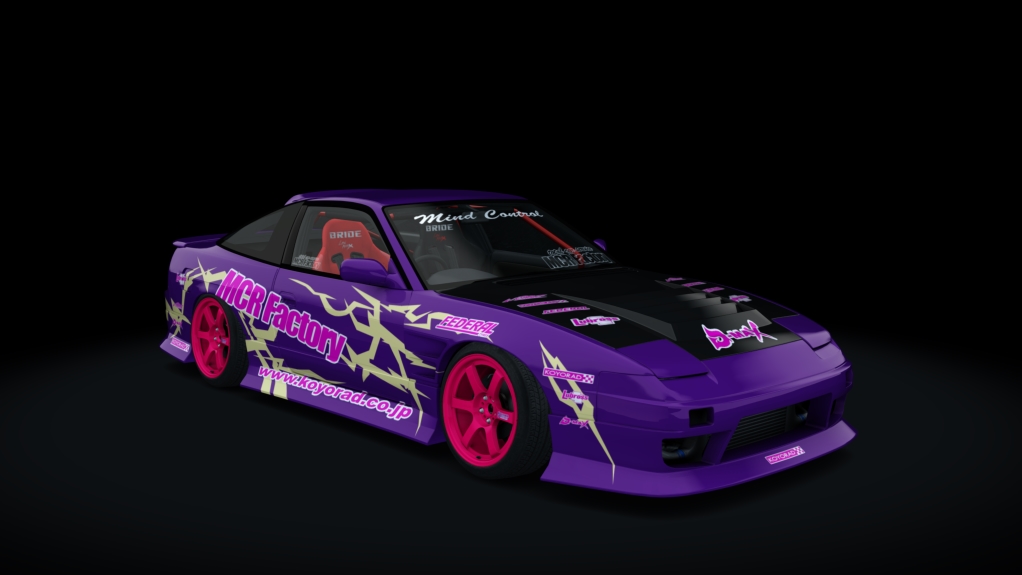 Anthony's 180SX (RPS13), skin MCR_Factory