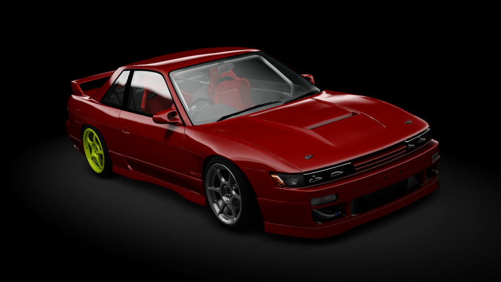 Nissan SILVIA K's (PS13) Stage 1 CEL, skin red
