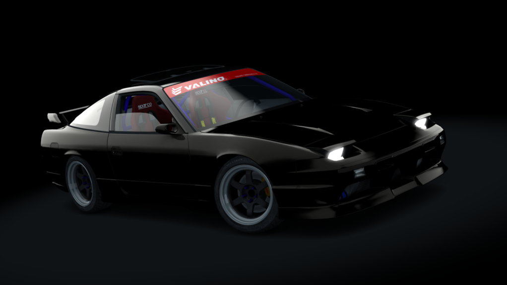 [1:1]B 240SX Hatch, skin black