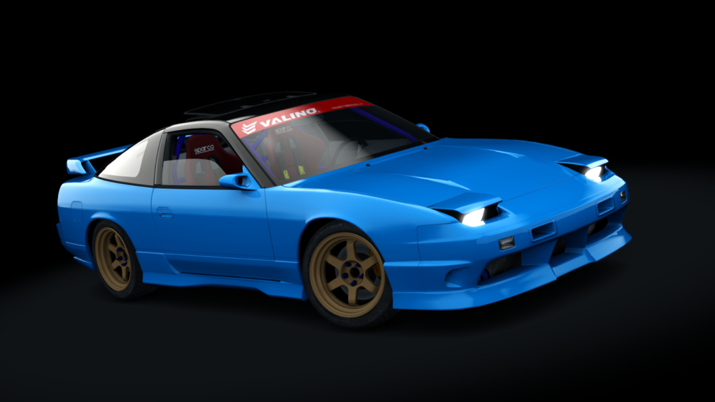 [1:1]B 240SX Hatch, skin blue