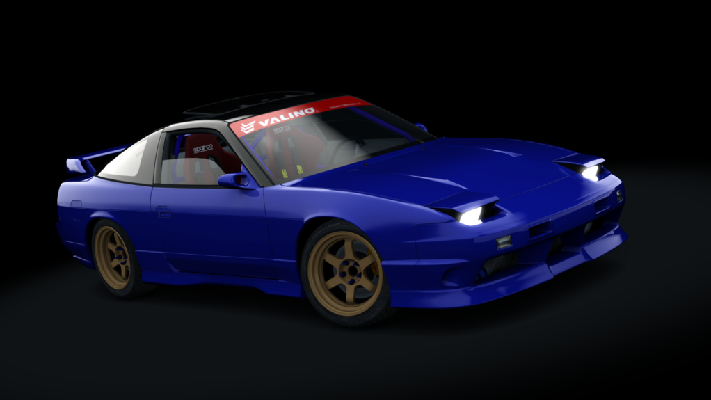 [1:1]B 240SX Hatch, skin mediterranean_blue