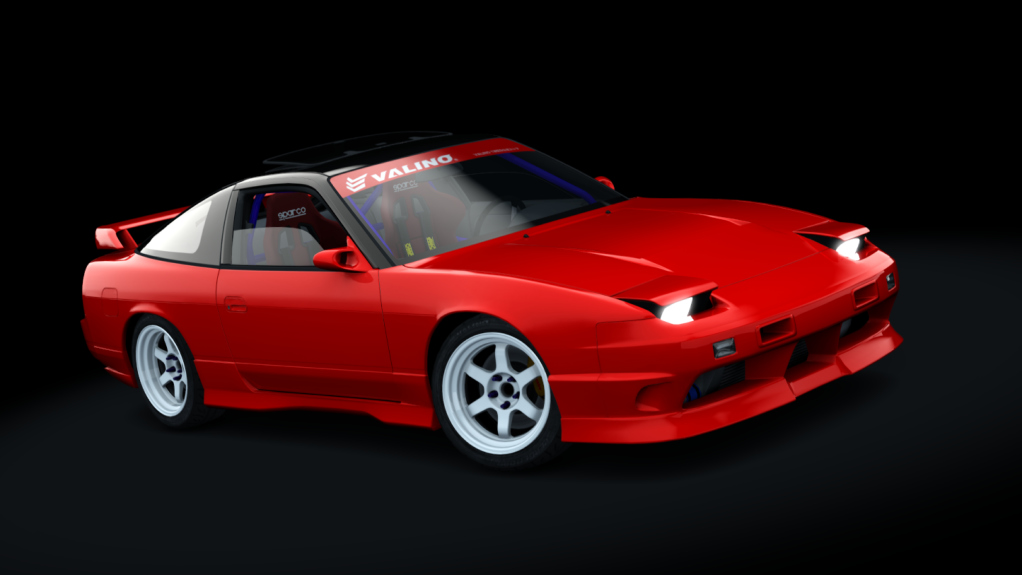 [1:1]B 240SX Hatch, skin red