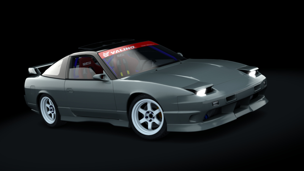 [1:1]B 240SX Hatch, skin silver