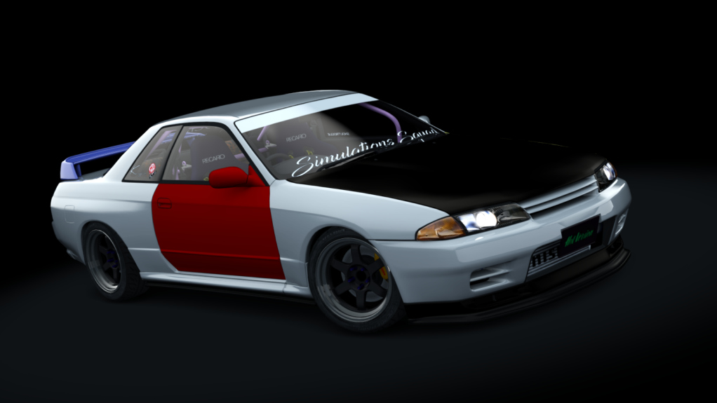 [1:1]B Skyline R32, skin MISSILE