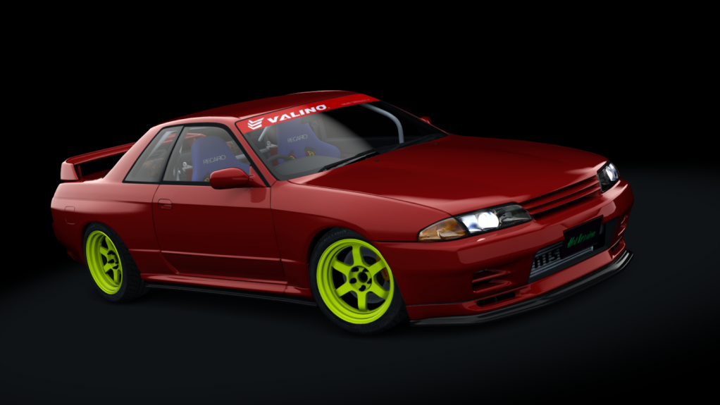 [1:1]B Skyline R32, skin RED