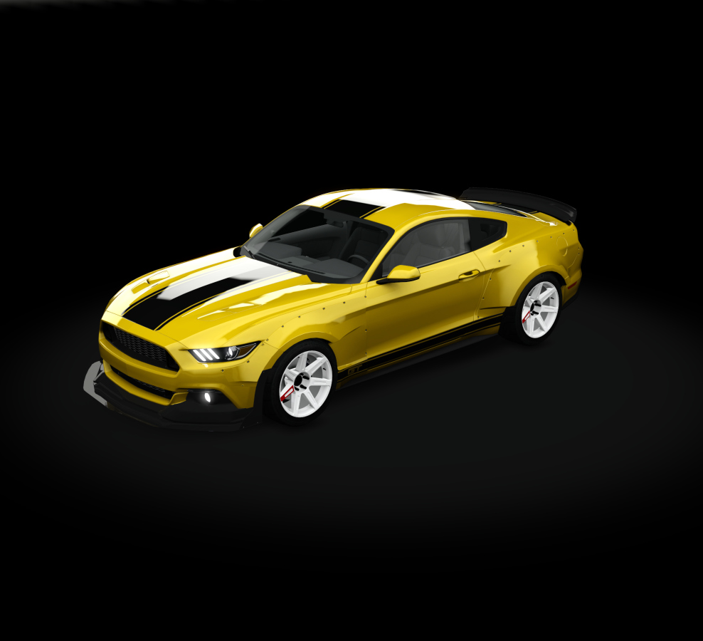 Sour's Ford Mustang RTR Spec5-D Demo Car, skin 02_triple_yellow_tricoat_s2