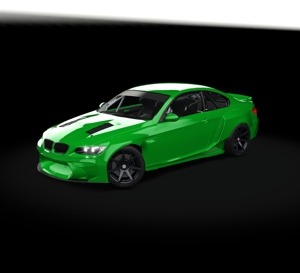 Sour's Ford Mustang RTR Spec5-D Demo Car, skin limegreen