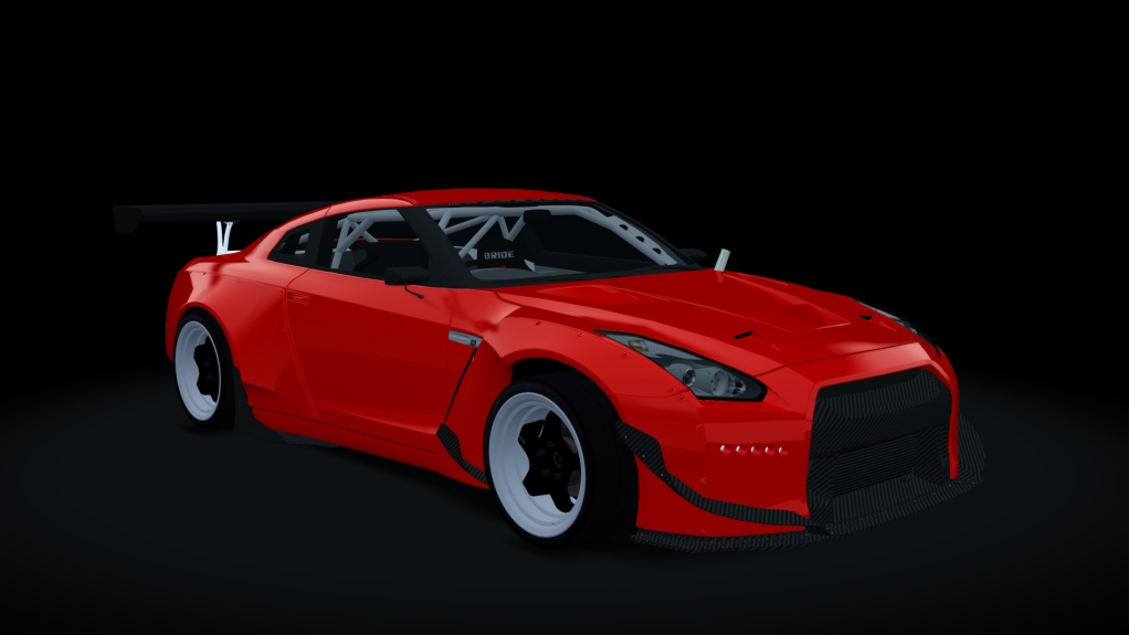 Sour's Nissan GTR RB, skin red