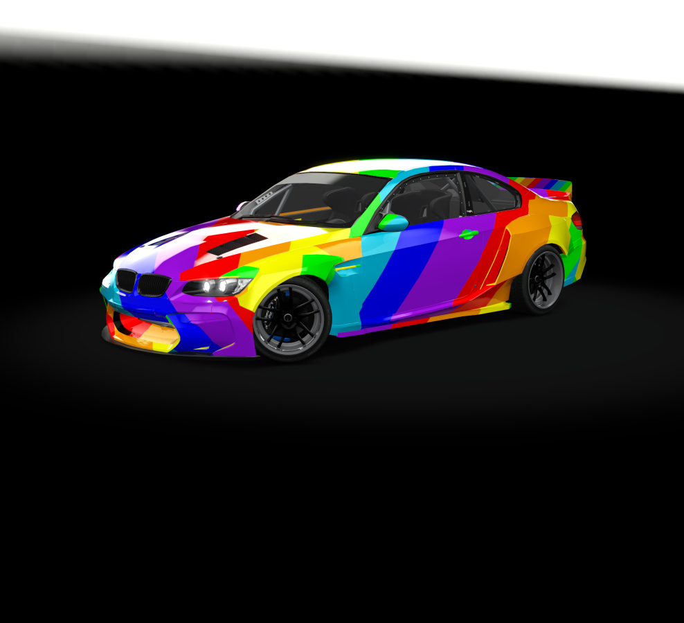 Sour's Nissan S15 Rocket Bunny, skin rainbow