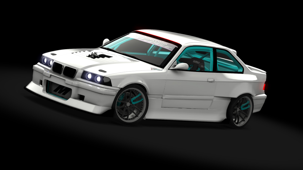 SRDL Pro BMW E36, skin 4_white