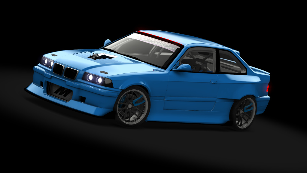 SRDL Pro BMW E36, skin 6_blue