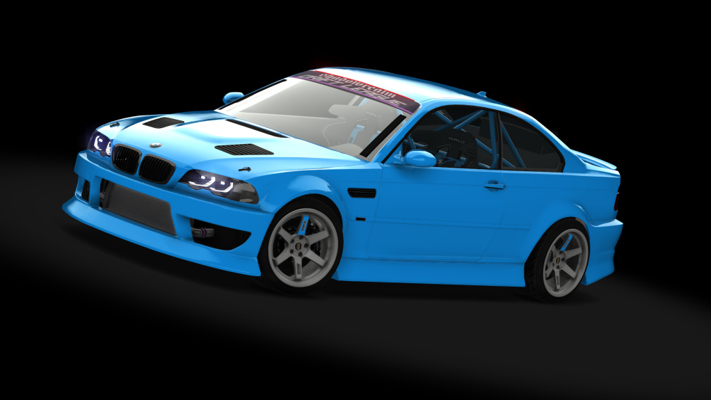 SRDL Pro BMW E46, skin 4_blue