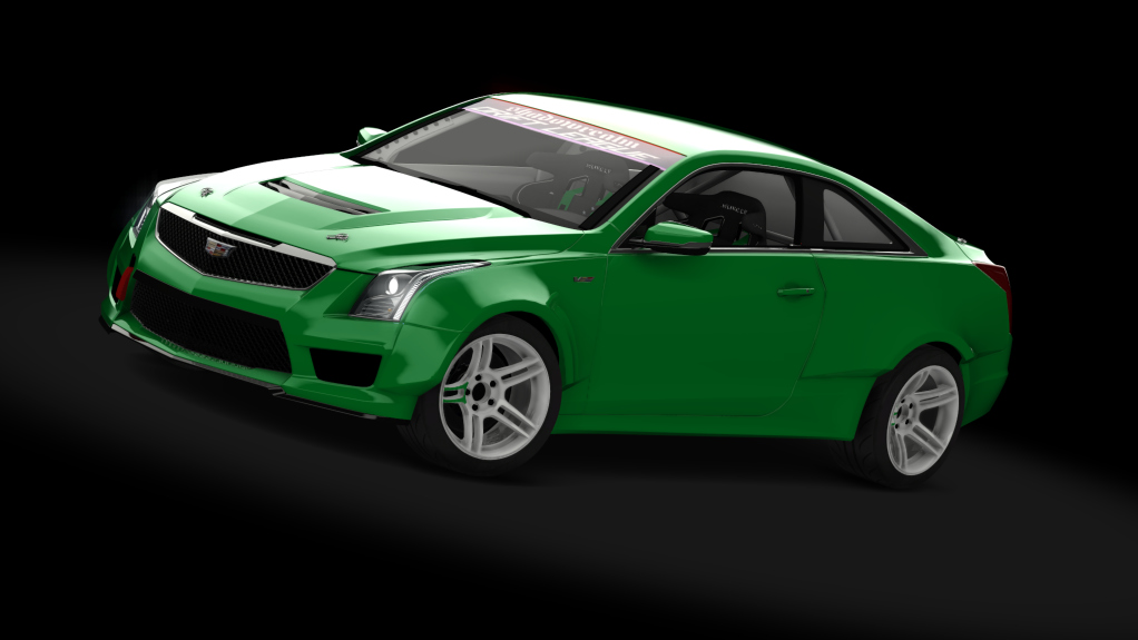 SRDL Pro Cadillac ATS V, skin 6_green