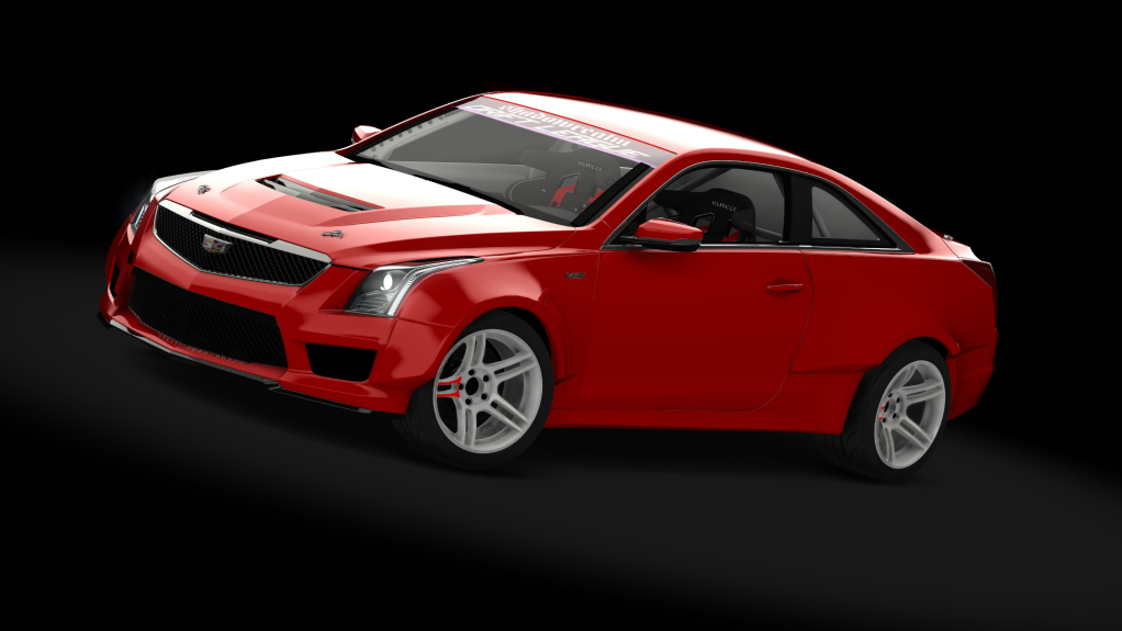 SRDL Pro Cadillac ATS V, skin 7_red