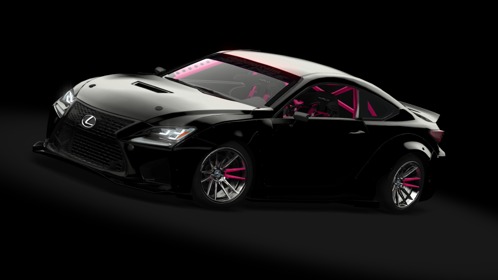 SRDL Pro Lexus RCF, skin 3_black
