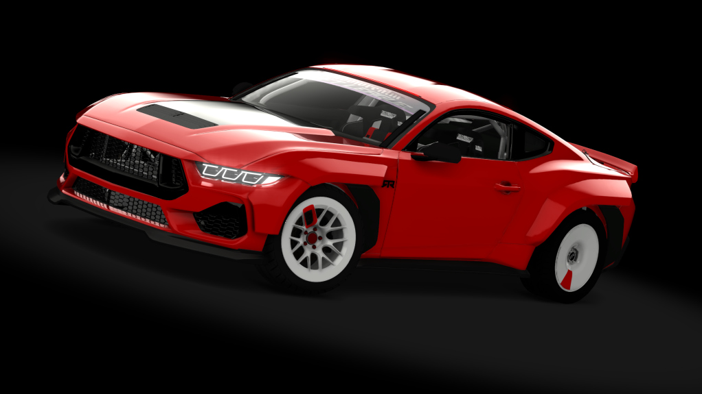 SRDL Pro Ford Mustang s650, skin 6_red