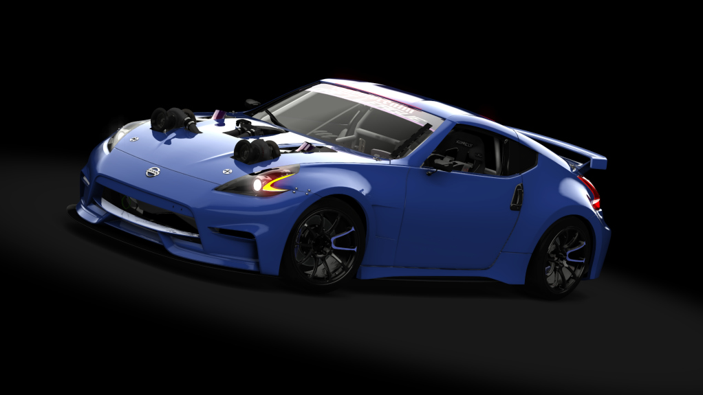 SRDL Pro Nissan 370Z, skin 5_blue